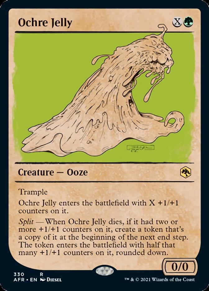 Ochre Jelly (Showcase) [Dungeons & Dragons: Adventures in the Forgotten Realms] | L.A. Mood Comics and Games