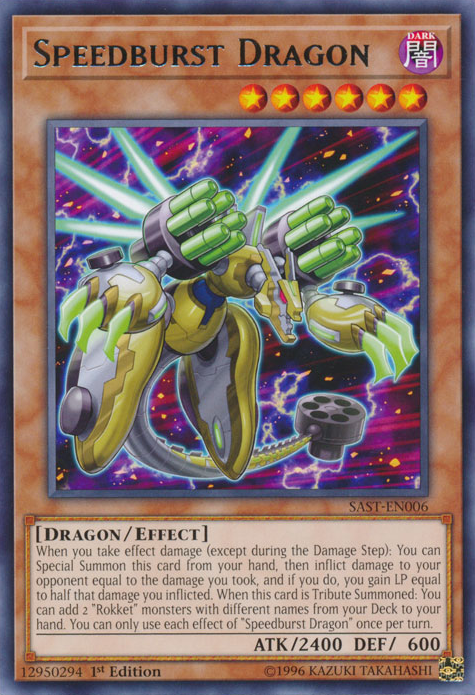 Speedburst Dragon [SAST-EN006] Rare | L.A. Mood Comics and Games