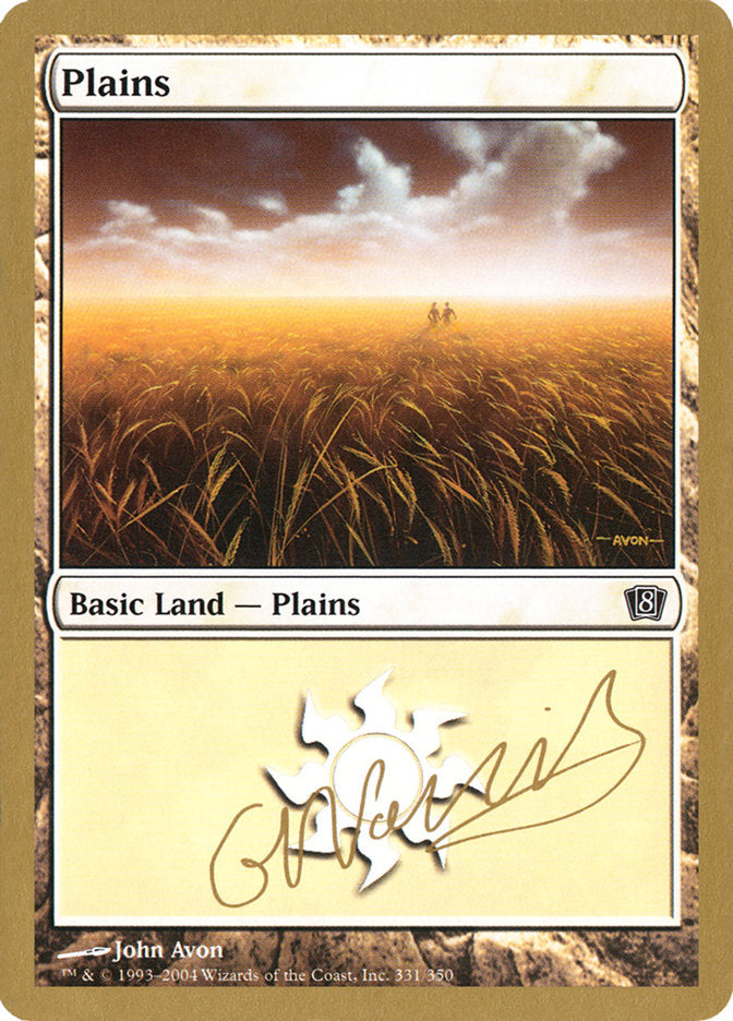 Plains (gn331) (Gabriel Nassif) [World Championship Decks 2004] | L.A. Mood Comics and Games