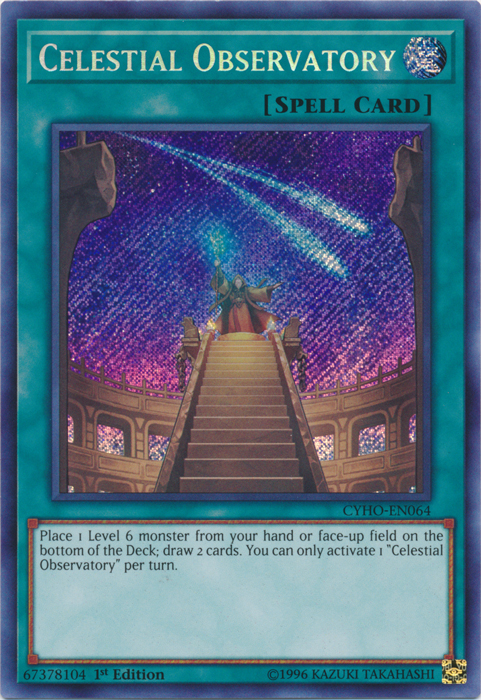 Celestial Observatory [CYHO-EN064] Secret Rare | L.A. Mood Comics and Games