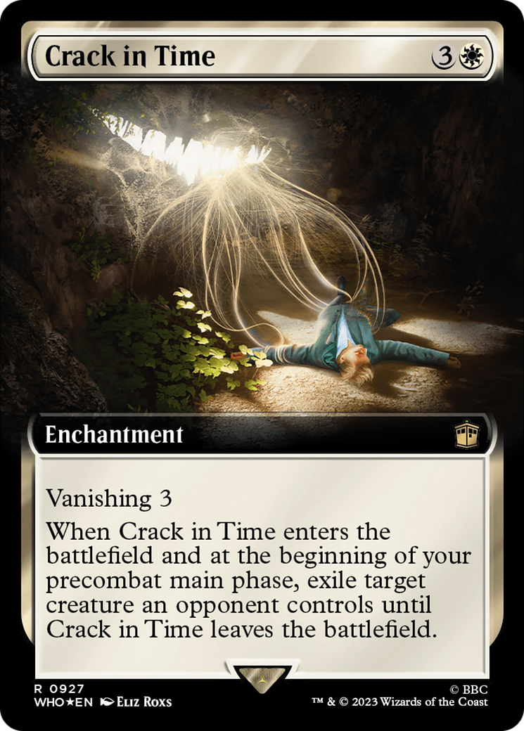 Crack in Time (Extended Art) (Surge Foil) [Doctor Who] | L.A. Mood Comics and Games