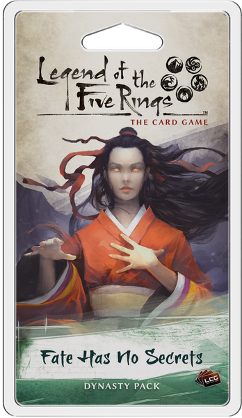 Legend of the Five Rings: The Card Game – Fate Has No Secrets | L.A. Mood Comics and Games