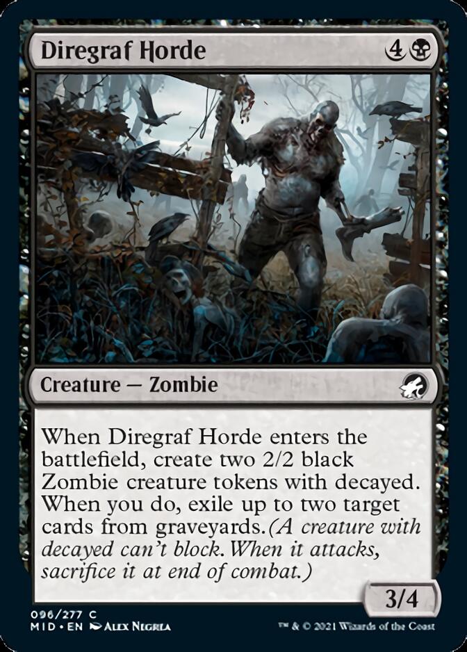 Diregraf Horde [Innistrad: Midnight Hunt] | L.A. Mood Comics and Games