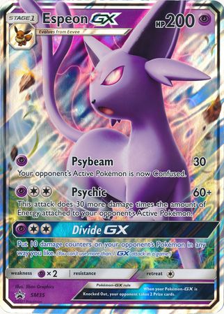 Espeon GX (SM35) (Jumbo Card) [Sun & Moon: Black Star Promos] | L.A. Mood Comics and Games