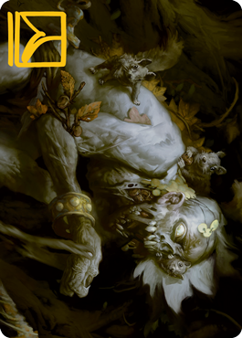 Nested Shambler Art Card (Gold-Stamped Signature) [Modern Horizons 2 Art Series] | L.A. Mood Comics and Games