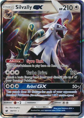 Silvally GX (90/111) (Jumbo Card) [Sun & Moon: Crimson Invasion] | L.A. Mood Comics and Games