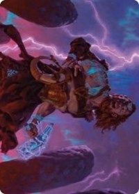 Toralf, God of Fury Art Card [Kaldheim Art Series] | L.A. Mood Comics and Games
