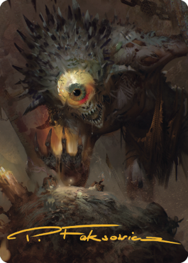 Nothic Art Card (Gold-Stamped Signature) [Commander Legends: Battle for Baldur's Gate Art Series] | L.A. Mood Comics and Games
