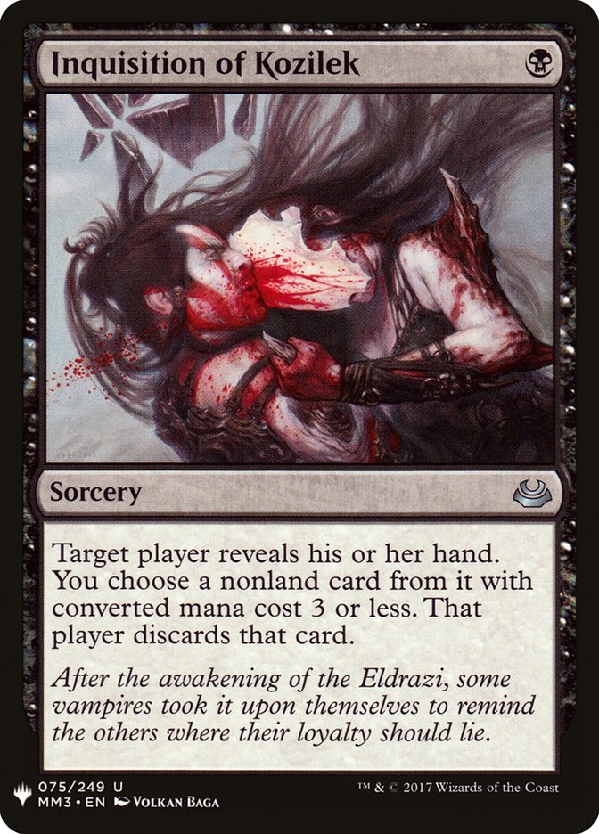 Inquisition of Kozilek [Mystery Booster] | L.A. Mood Comics and Games