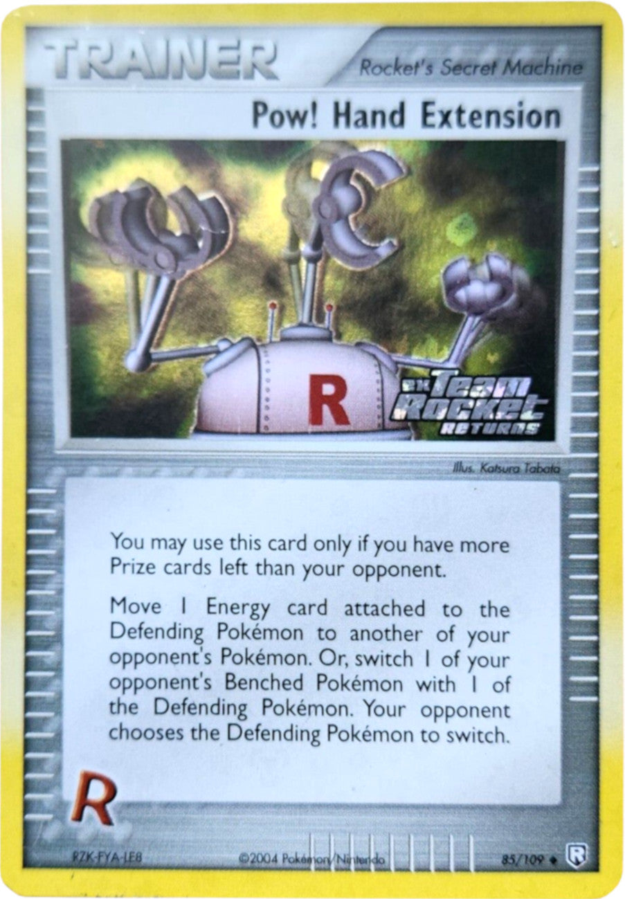 Pow! Hand Extension (85/109) (Stamped) [EX: Team Rocket Returns] | L.A. Mood Comics and Games