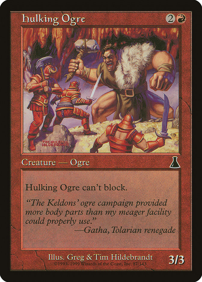 Hulking Ogre [Urza's Destiny] | L.A. Mood Comics and Games