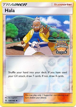 Hala (126/145) (Regional Championship Promo) [Sun & Moon: Guardians Rising] | L.A. Mood Comics and Games