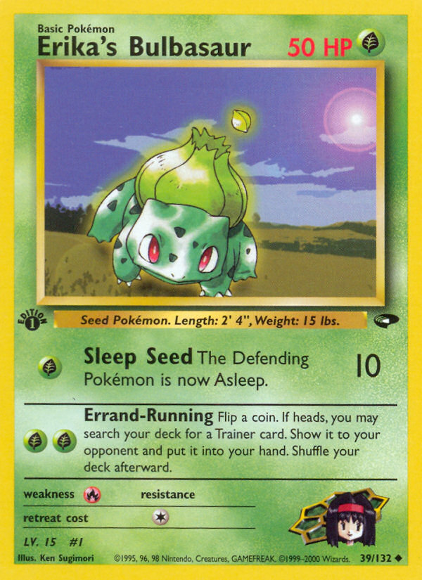 Erika's Bulbasaur (39/132) [Gym Challenge 1st Edition] | L.A. Mood Comics and Games