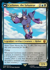Cyclonus, the Saboteur // Cyclonus, Cybertronian Fighter [Transformers] | L.A. Mood Comics and Games