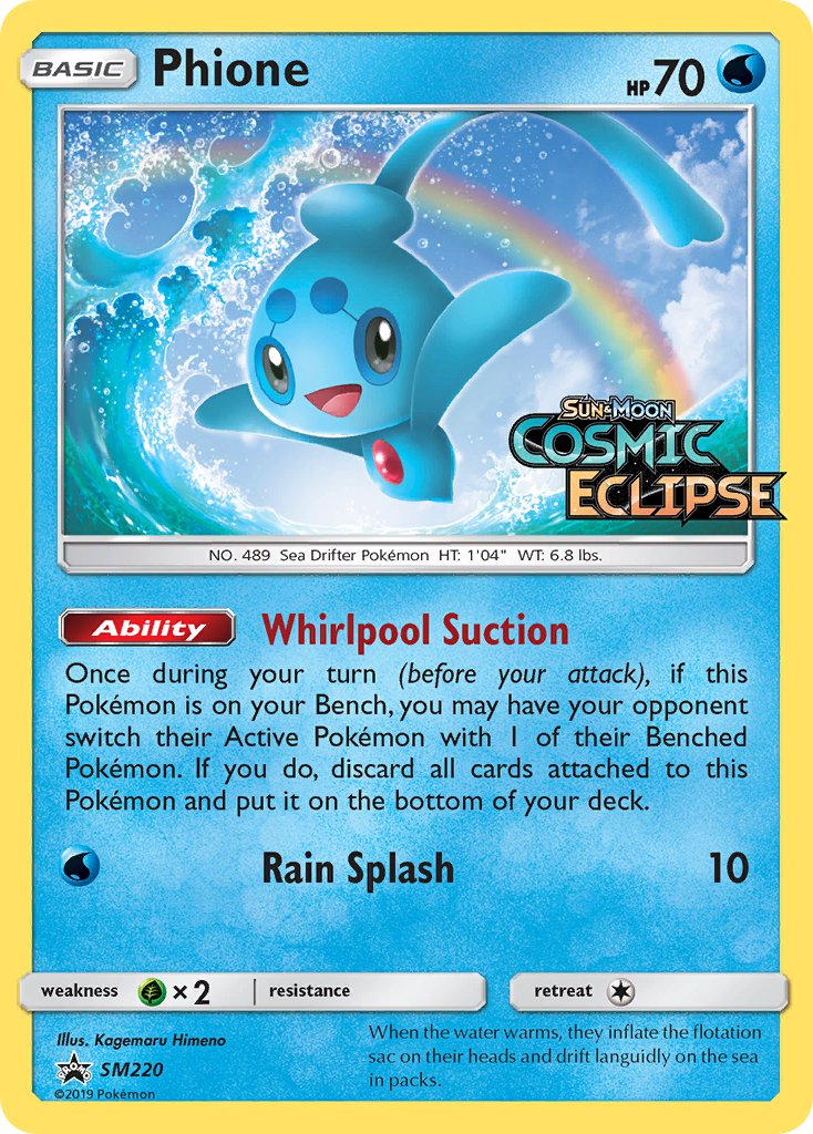 Phione (SM220) [Sun & Moon: Black Star Promos] | L.A. Mood Comics and Games