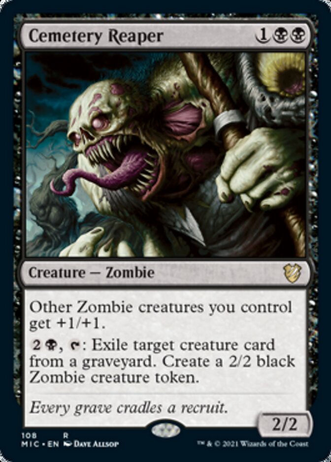 Cemetery Reaper [Innistrad: Midnight Hunt Commander] | L.A. Mood Comics and Games