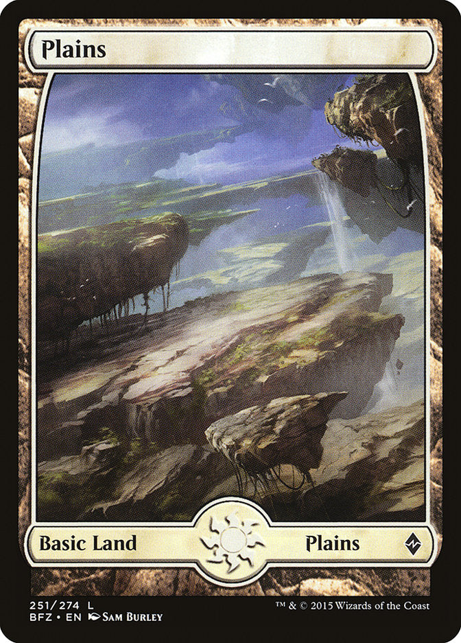Plains (251) (Full Art) [Battle for Zendikar] | L.A. Mood Comics and Games