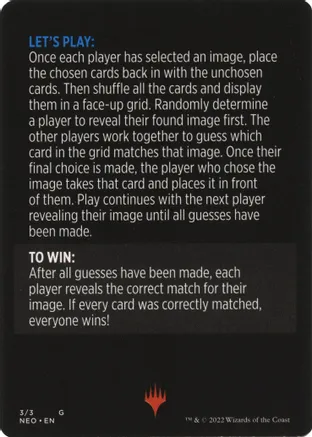 Cyber Simulacrum (Magic Minigame) [Kamigawa: Neon Dynasty Minigame] | L.A. Mood Comics and Games