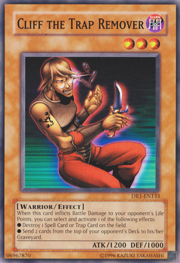 Cliff the Trap Remover [DR1-EN133] Common | L.A. Mood Comics and Games