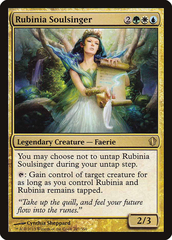 Rubinia Soulsinger [Commander 2013] | L.A. Mood Comics and Games