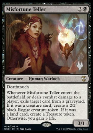 Misfortune Teller (Promo Pack) [Streets of New Capenna Commander Promos] | L.A. Mood Comics and Games