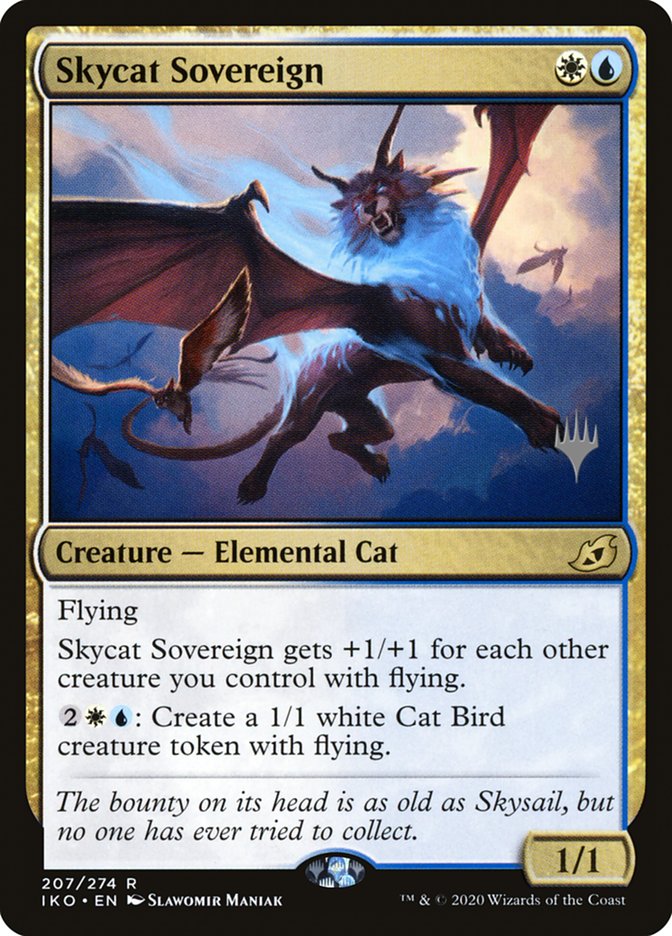 Skycat Sovereign (Promo Pack) [Ikoria: Lair of Behemoths Promos] | L.A. Mood Comics and Games