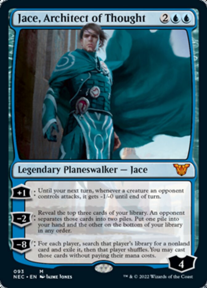 Jace, Architect of Thought [Kamigawa: Neon Dynasty Commander] | L.A. Mood Comics and Games