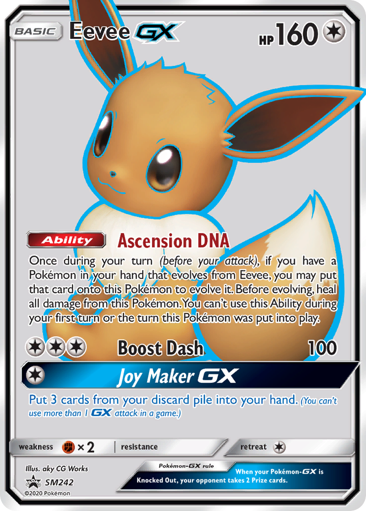 Eevee GX (SM242) [Sun & Moon: Black Star Promos] | L.A. Mood Comics and Games