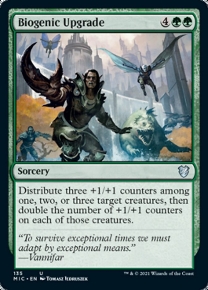 Biogenic Upgrade [Innistrad: Midnight Hunt Commander] | L.A. Mood Comics and Games