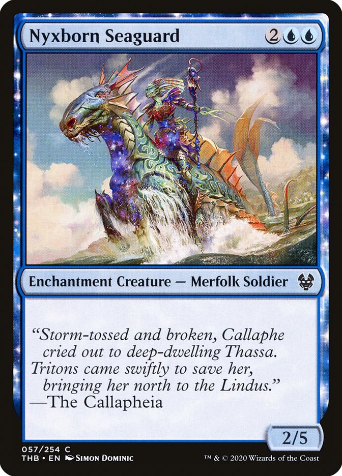 Nyxborn Seaguard [Theros Beyond Death] | L.A. Mood Comics and Games