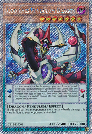 Odd-Eyes Pendulum Dragon [CT12-EN001] Secret Rare | L.A. Mood Comics and Games