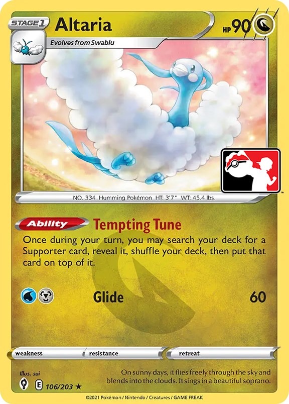 Altaria (106/203) [Prize Pack Series One] | L.A. Mood Comics and Games