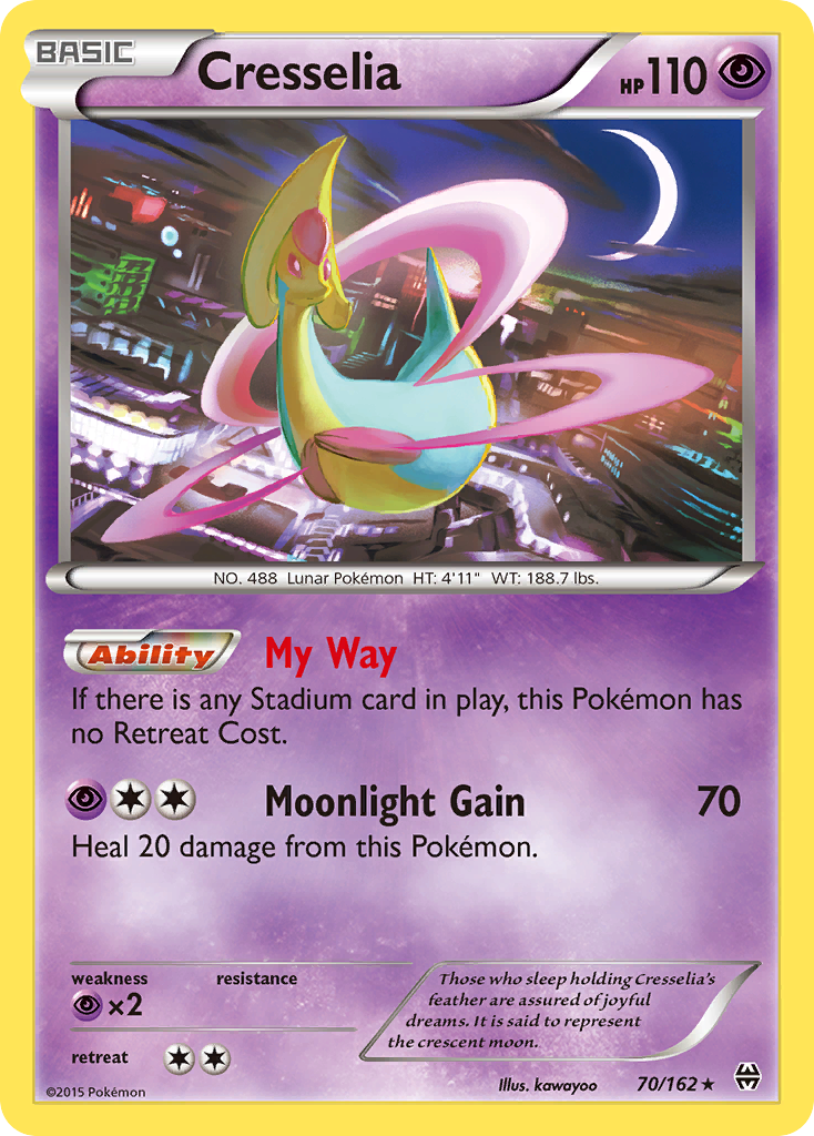 Cresselia (70/162) [XY: BREAKthrough] | L.A. Mood Comics and Games