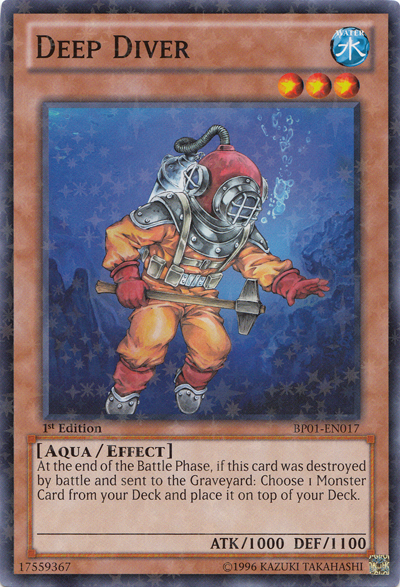 Deep Diver [BP01-EN017] Starfoil Rare | L.A. Mood Comics and Games