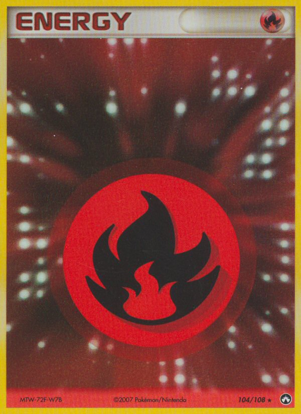 Fire Energy (104/108) [EX: Power Keepers] | L.A. Mood Comics and Games