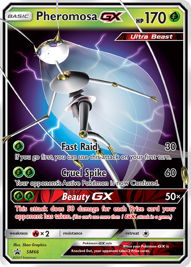 Pheromosa GX (SM66) [Sun & Moon: Black Star Promos] | L.A. Mood Comics and Games