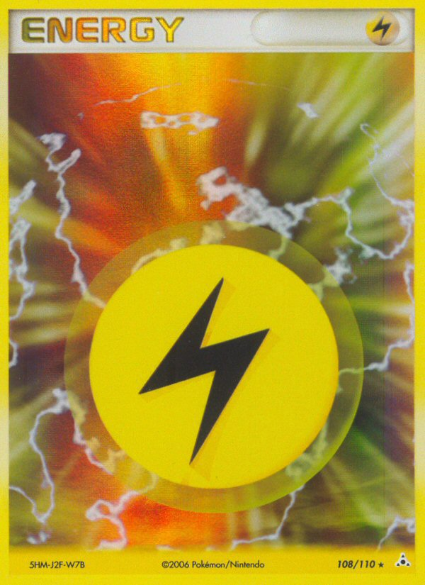 Lightning Energy (108/110) [EX: Holon Phantoms] | L.A. Mood Comics and Games