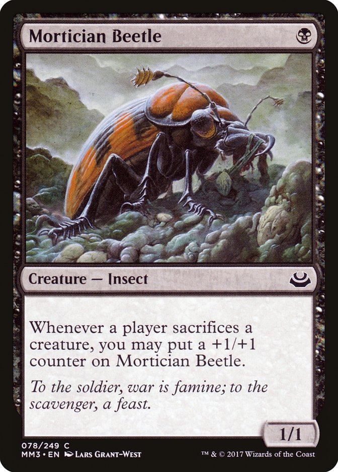 Mortician Beetle [Modern Masters 2017] | L.A. Mood Comics and Games