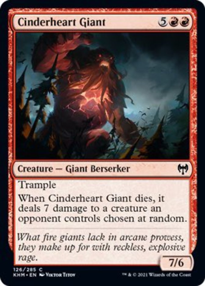 Cinderheart Giant [Kaldheim] | L.A. Mood Comics and Games