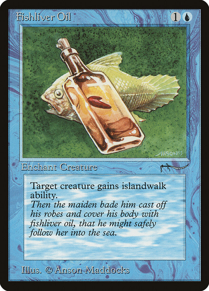 Fishliver Oil (Light Mana Cost) [Arabian Nights] | L.A. Mood Comics and Games