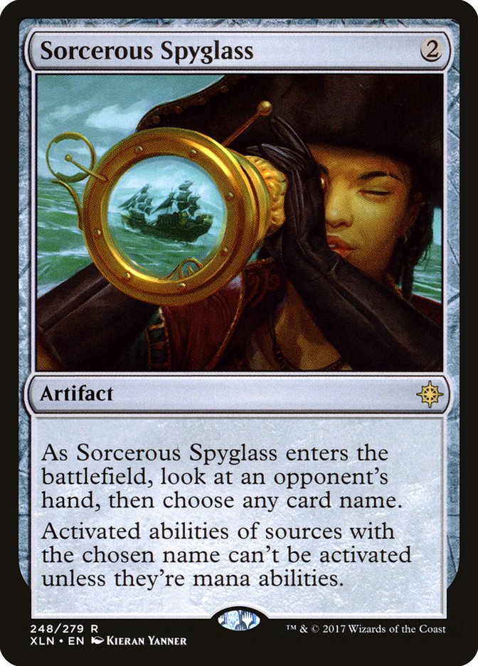 Sorcerous Spyglass [Ixalan] | L.A. Mood Comics and Games