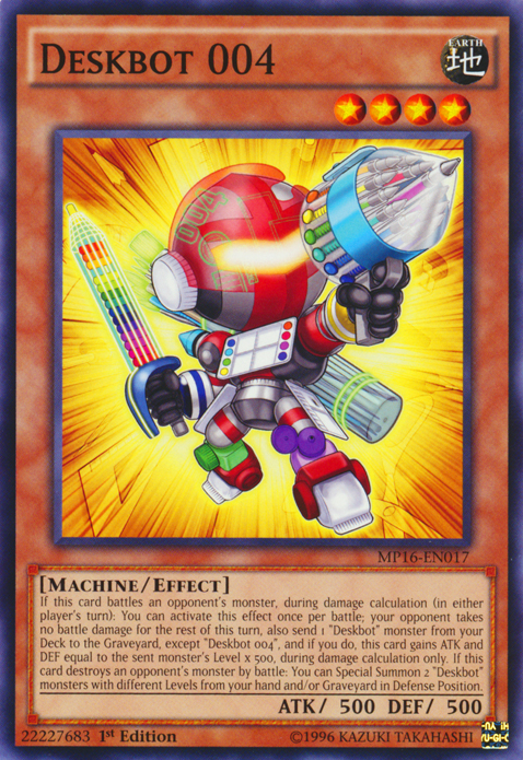 Deskbot 004 [MP16-EN017] Common | L.A. Mood Comics and Games