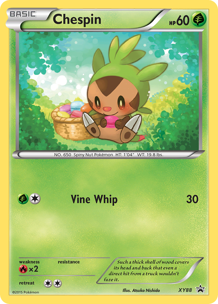 Chespin (XY88) (Collector Chest) [XY: Black Star Promos] | L.A. Mood Comics and Games