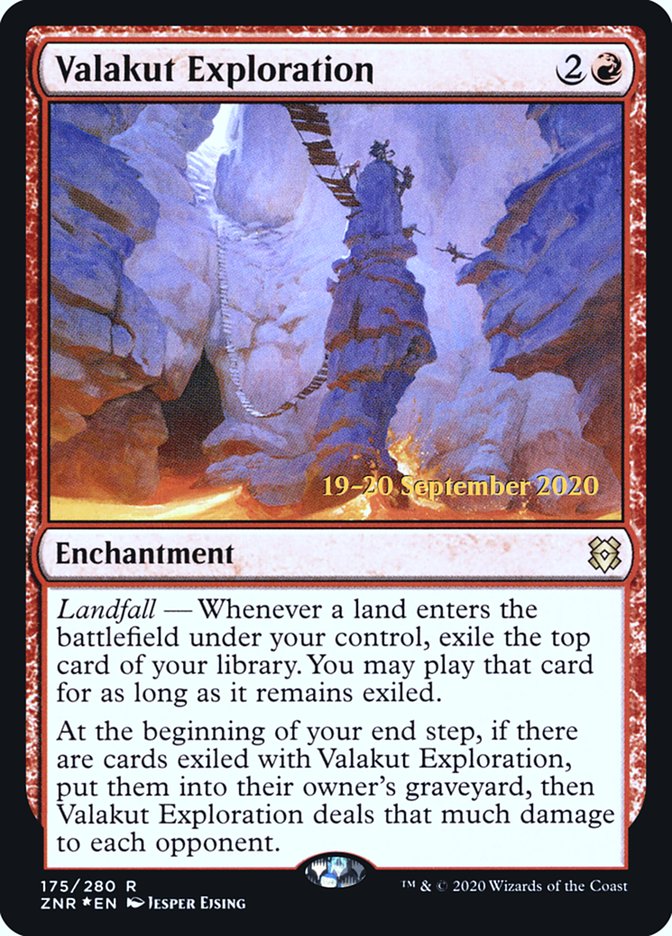Valakut Exploration [Zendikar Rising Prerelease Promos] | L.A. Mood Comics and Games