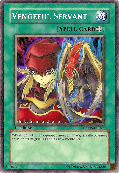 Vengeful Servant [CRMS-EN046] Common | L.A. Mood Comics and Games