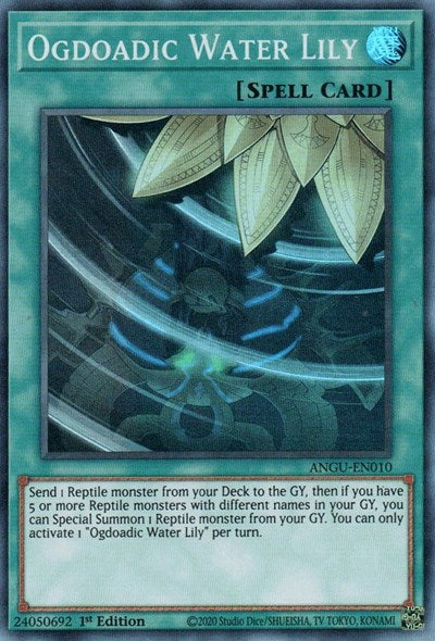 Ogdoadic Water Lily (Super Rare) [ANGU-EN010] Super Rare | L.A. Mood Comics and Games