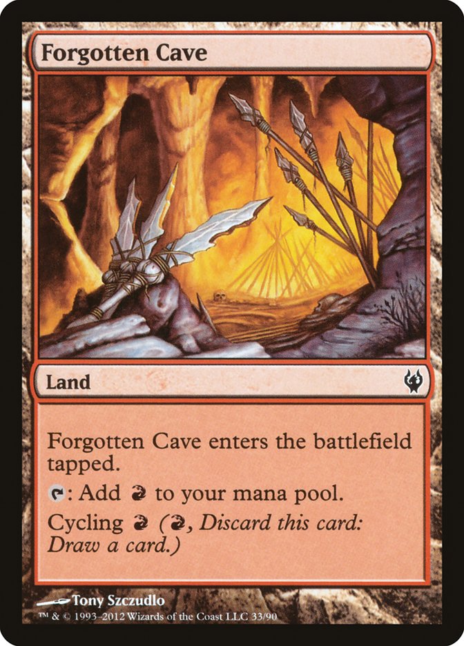 Forgotten Cave [Duel Decks: Izzet vs. Golgari] | L.A. Mood Comics and Games