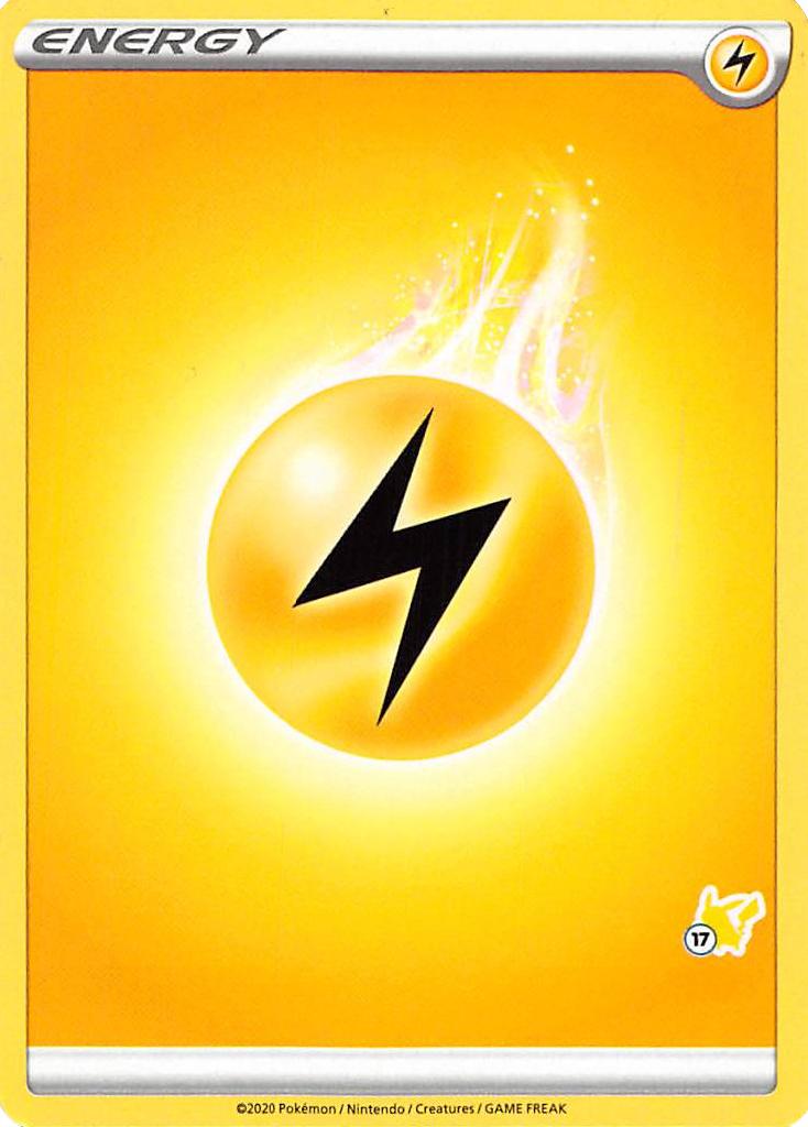 Lightning Energy (Pikachu Stamp #17) [Battle Academy 2022] | L.A. Mood Comics and Games