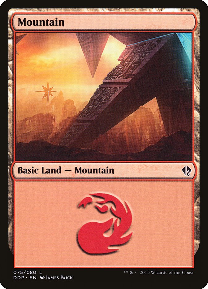 Mountain (75) [Duel Decks: Zendikar vs. Eldrazi] | L.A. Mood Comics and Games