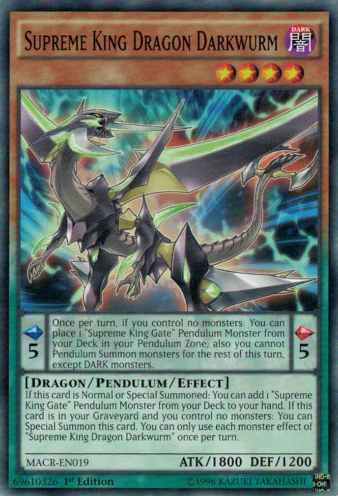 Supreme King Dragon Darkwurm [MACR-EN019] Common | L.A. Mood Comics and Games